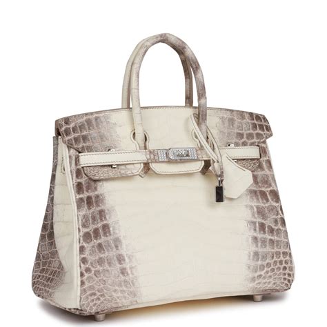 hermes birkin pink crocodile|himalayan crocodile birkin with diamonds.